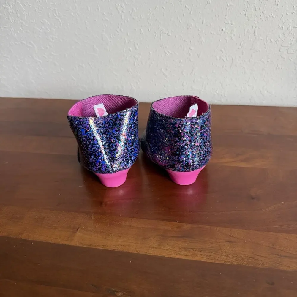 Build A Bear Pink Purple Glitter Honey High Heel Boots Shoes 2022 For Plush Toy